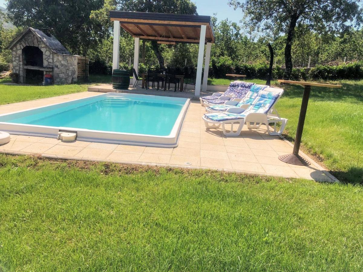 Villa Marie With Pool, Two Bedrooms For 4+2Kids Cavoglave Exterior photo