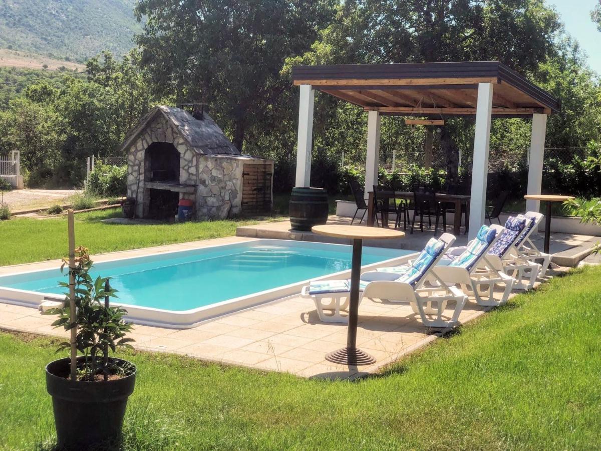 Villa Marie With Pool, Two Bedrooms For 4+2Kids Cavoglave Exterior photo